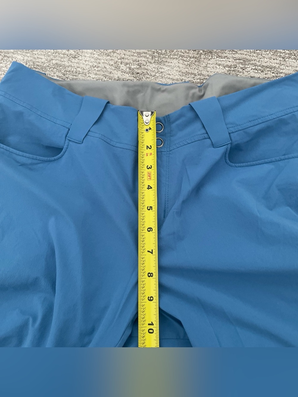 Outdoor Research Ferrosi Shorts Women's Size 12 Blue Lightweight Stretch Hiking - Picture 4 of 10